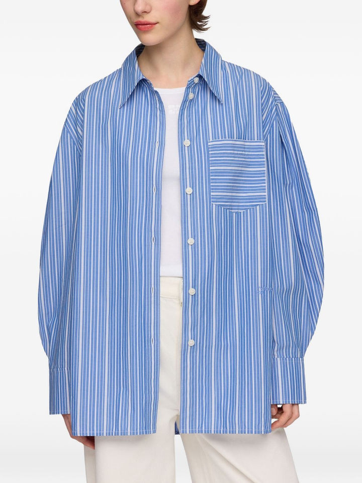 Ganni Shirts - BLUE | ac2cdbf0824d4f3a402feaea6e0f4804f65183fa