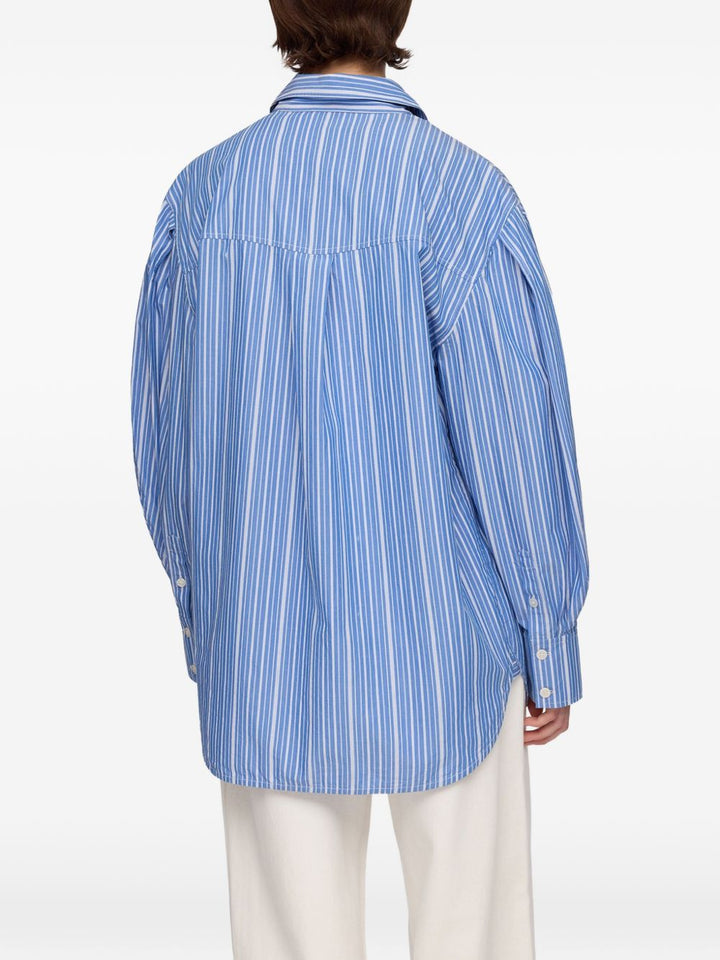 Ganni Shirts - BLUE | 08d887d3c633e0f51f9f3f339d2af6ab4383ade5