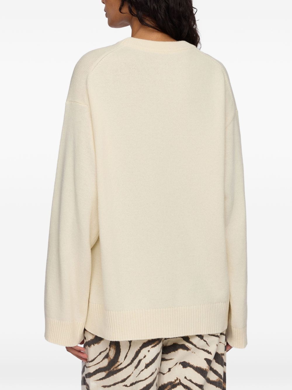 Ganni Sweaters - WHITE | de0b6186bb78bb7fc1d59bb5005e614a2e853ac9