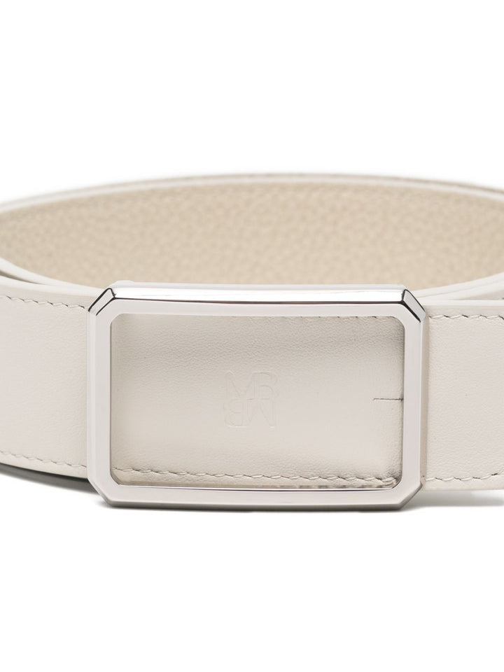 Maison Boinet Belts - WHITE | b7f7f4796804fc93f5e128533f701d25a67b96cf