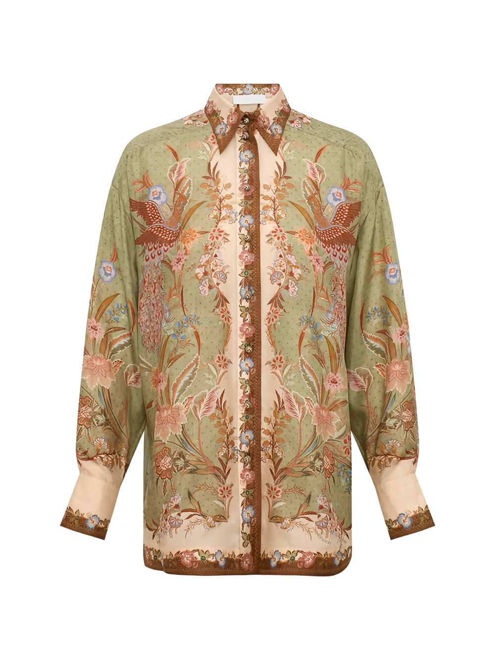 Zimmermann Shirts - BROWN | 62d4b0d94098c5cf89f33d627b6666330bfc3f6d