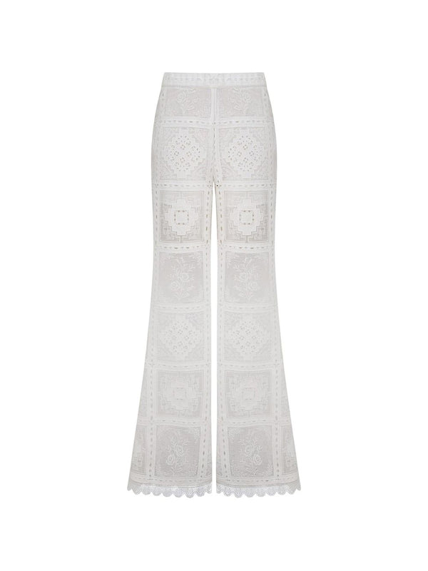 Aster Embroidered Trousers