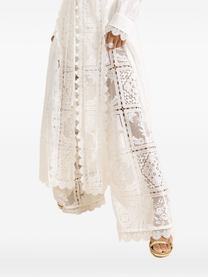 Zimmermann Trousers - WHITE | 0f9734017ffb33c8e6d4ed23c6e751115e287f89