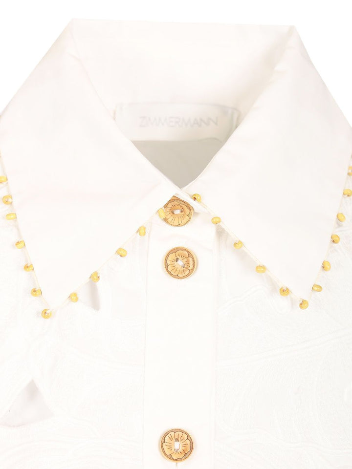 Zimmermann Shirts - WHITE | c628d5d9863c1cd8c699f8dc6236ad015928ff5b