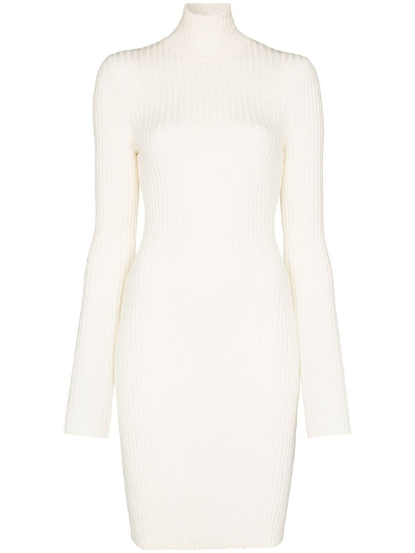 Wool Blend Short Dress