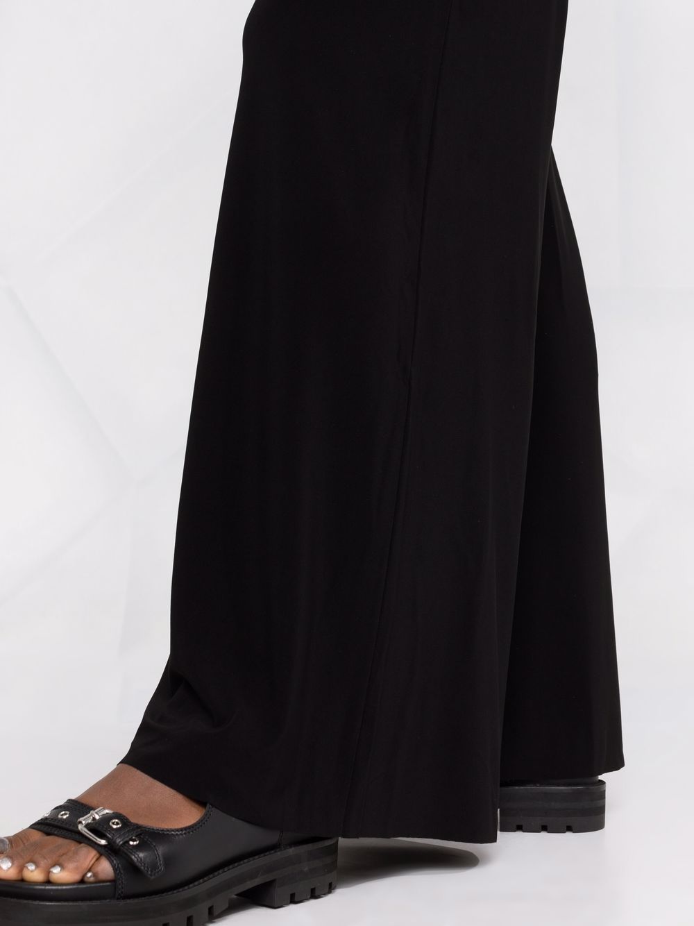 Norma Kamali Trousers - BLACK | 5b2cabc65431f0f6887351e6dac19f6c74fe93f2