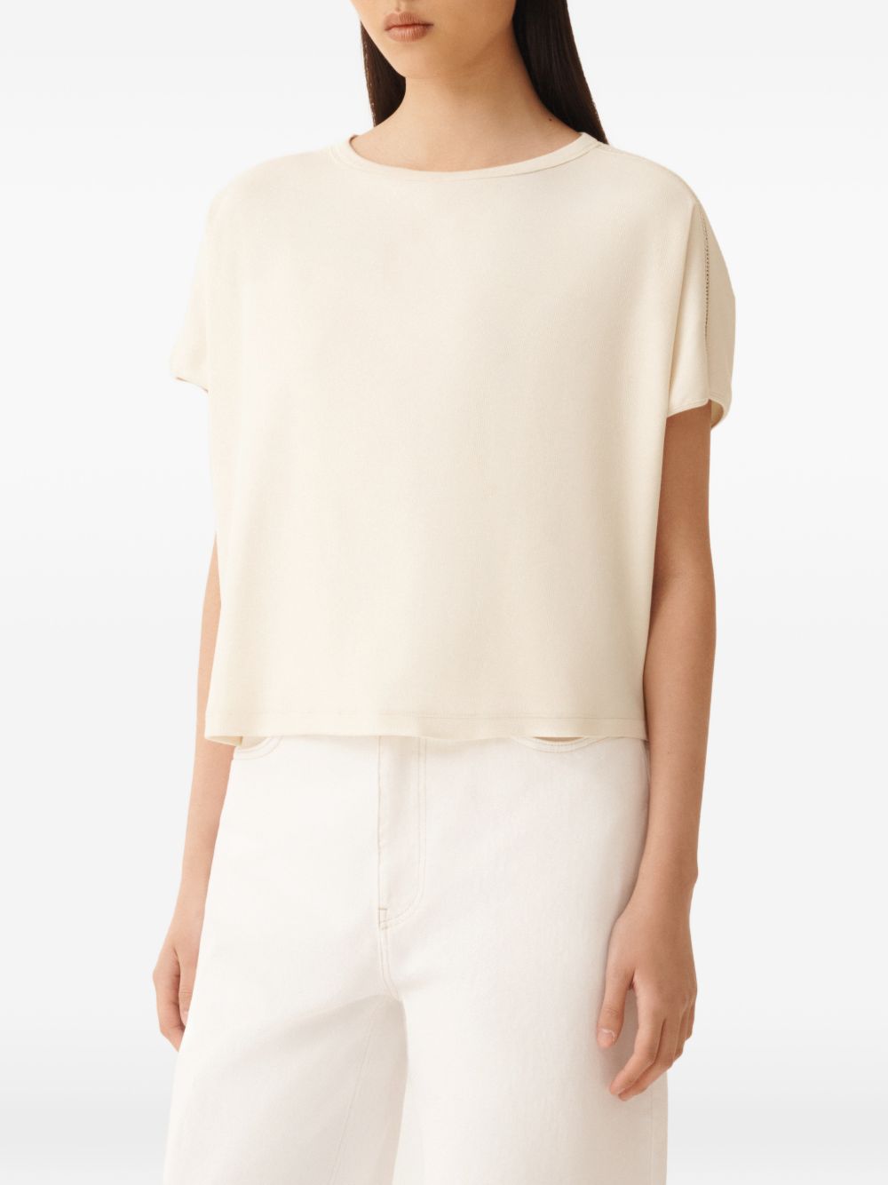 Fabiana Filippi T-shirts and Polos - WHITE | ab41d97b284ad5648b0edb529e3ddee77b790e07