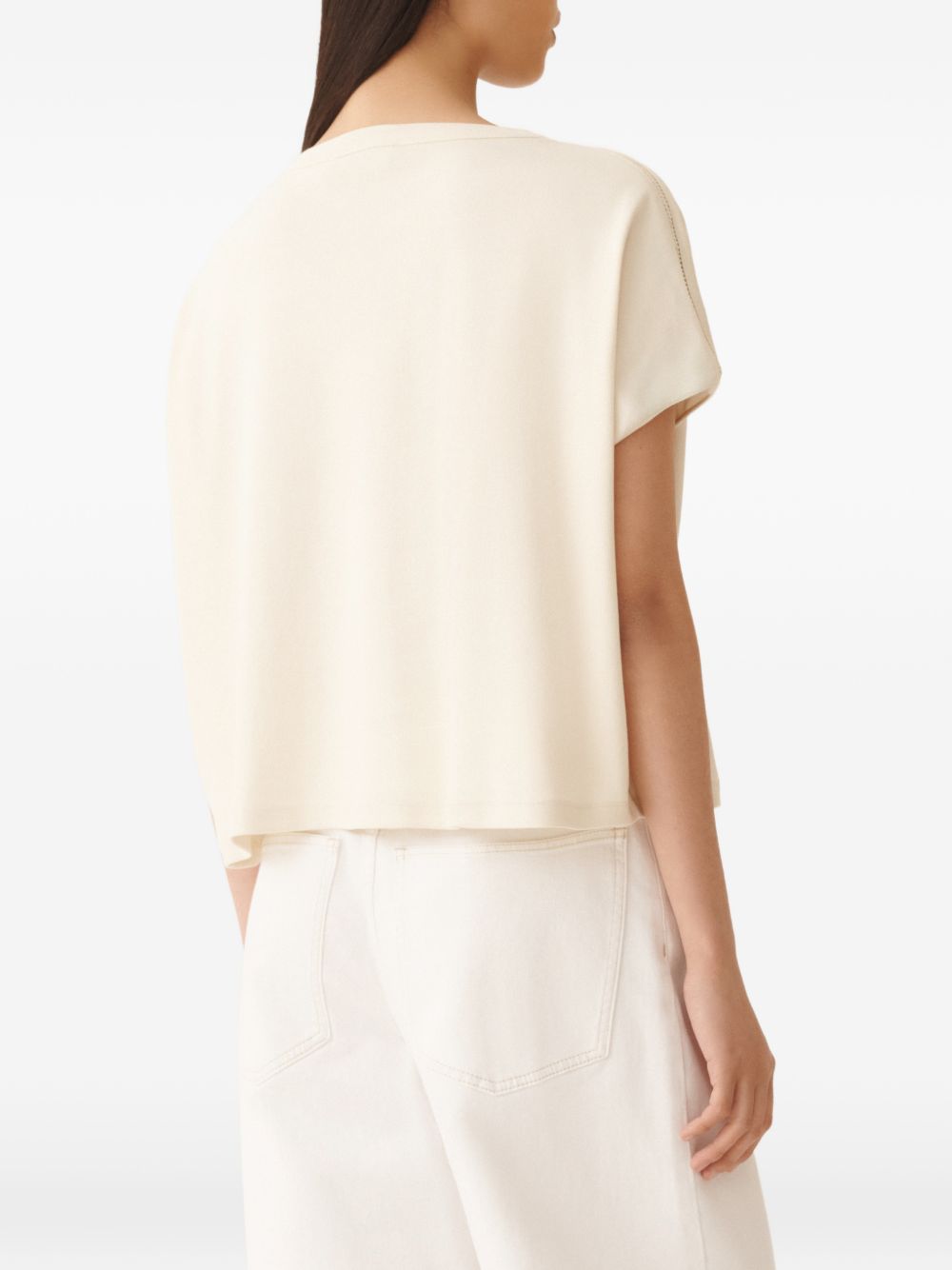 Fabiana Filippi T-shirts and Polos - WHITE | 8c412f11597c6bebde0123e3a65674ec1aac639c