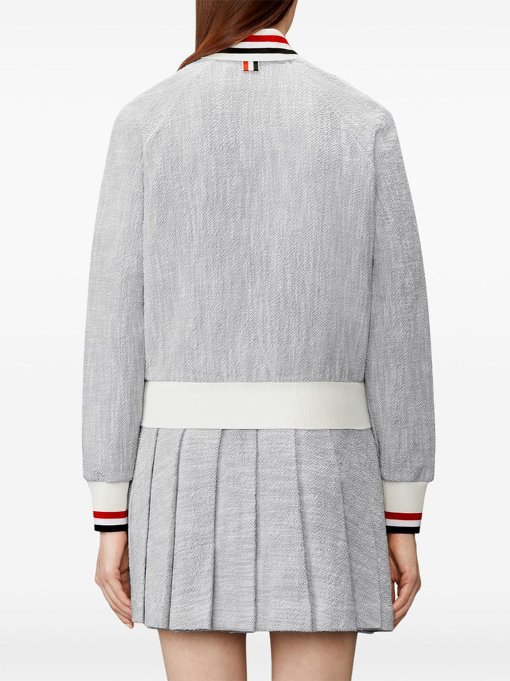 Thom Browne Coats - GREY | df7d742eabdf49028d298840ae380d63da9a0ce8