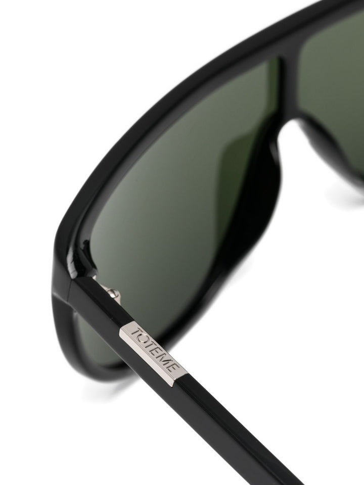 Toteme Pre Sunglasses - BLACK | c875b939a72fcc35a94ba719e7a17da123615878