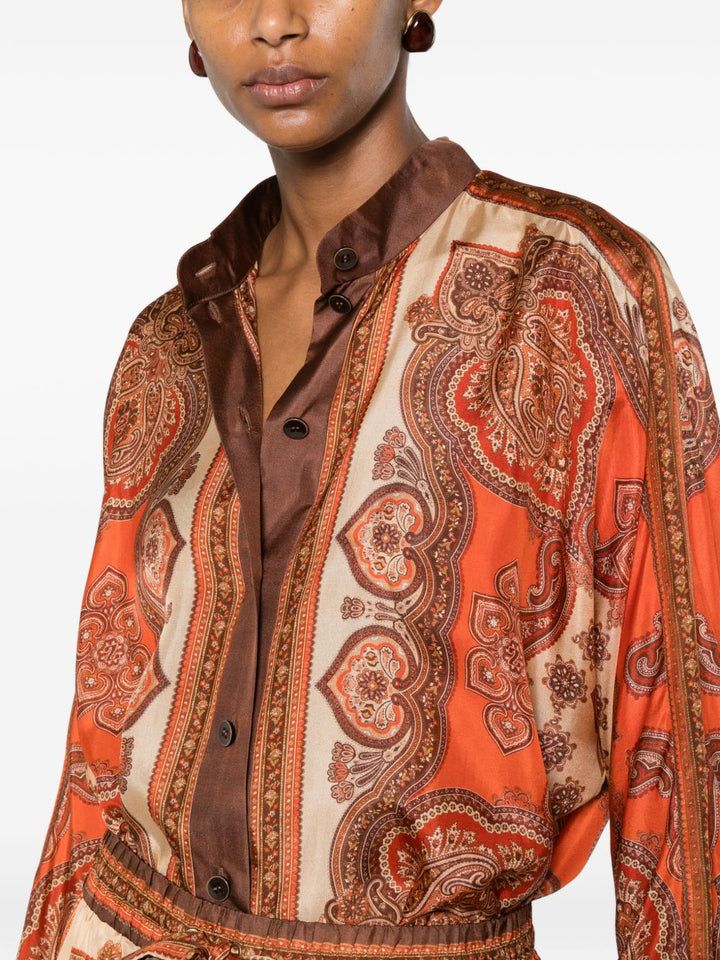 Zimmermann Shirts - ORANGE | 8fd9447e10c26c72ad61332e606bec72b7ab19c8