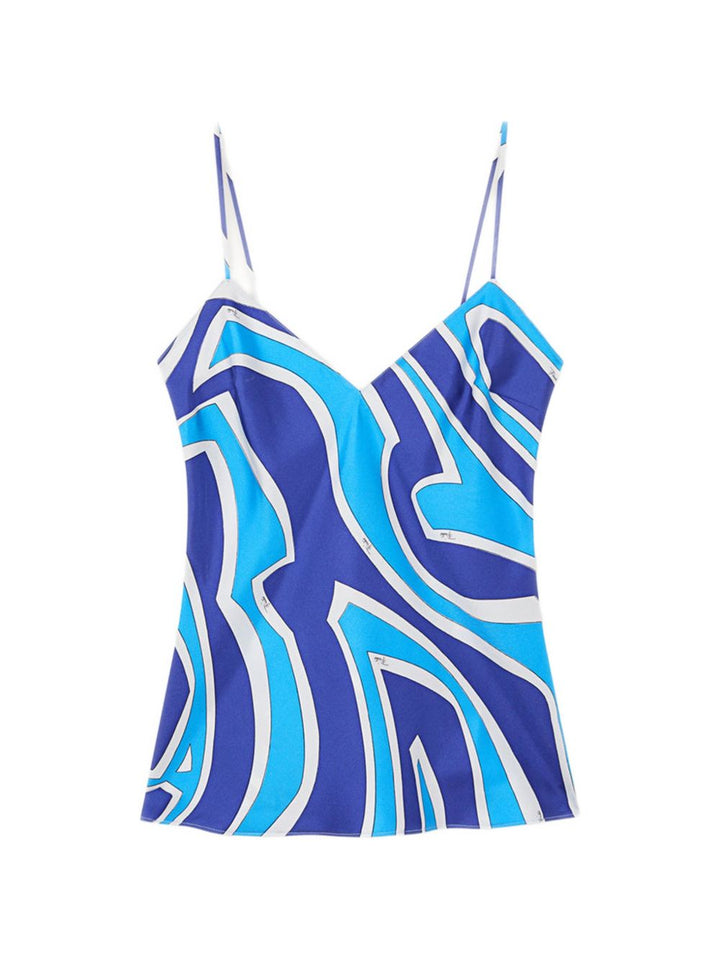 Pucci Top - Blue and green | ae3d635790eab194da19f3262504f85a2c7b735c