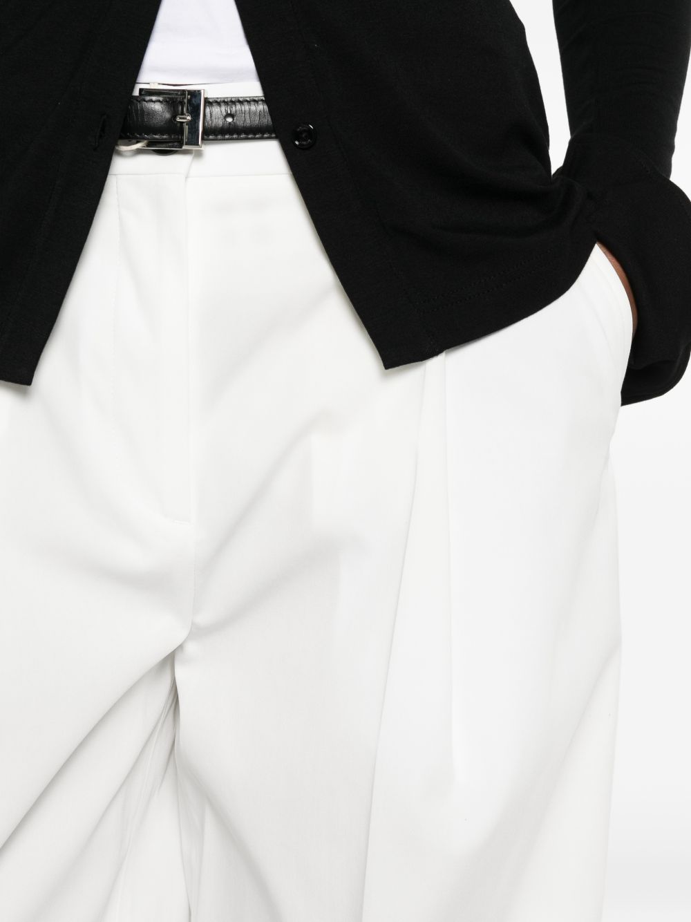 Toteme Pre Trousers - WHITE | 3691bfcbb0c475f12d1951536df37a6b24407d5b