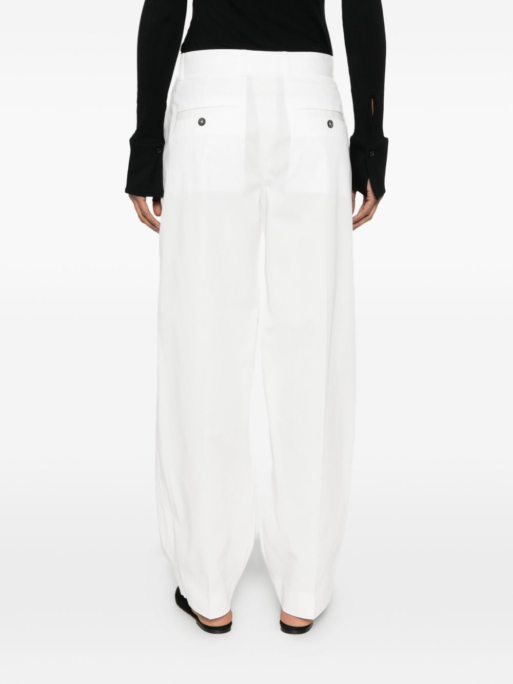 Toteme Pre Trousers - WHITE | 73541a924e486e0cc5f2e8efabc3df6b55d4c90b