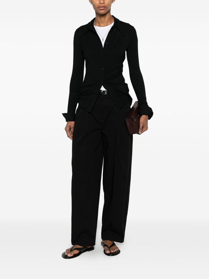 Toteme Pre Shirts - BLACK | 53379c363c9f1e8771aab0a47c137319dcdca704