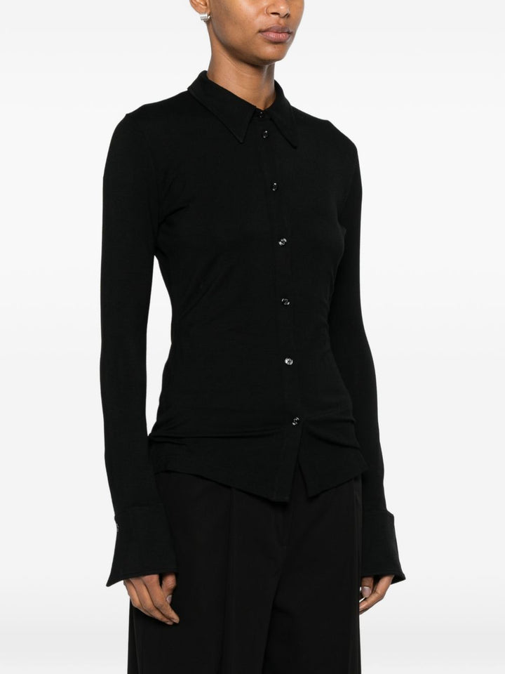 Toteme Pre Shirts - BLACK | 4e5ecf4f1c0a3c7f8c1184d2a0917683598aa2da
