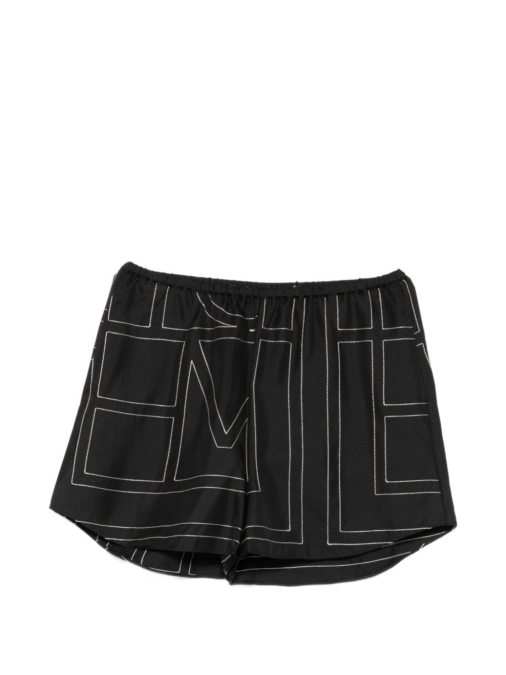 Toteme Pre Shorts - BLACK | e0a7e12753a1ba43a8119533750a4005669839a4