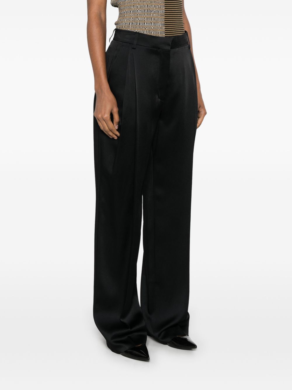 Stella Mccartney Trousers - BLACK | e32b27593546859cce2e9d88a3b4f47912cf647a