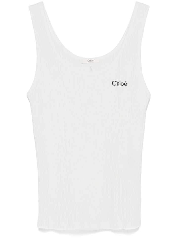 Chloè Top - WHITE | 8f624846a0c6bea1b9866758b68f8c47dc2c2637