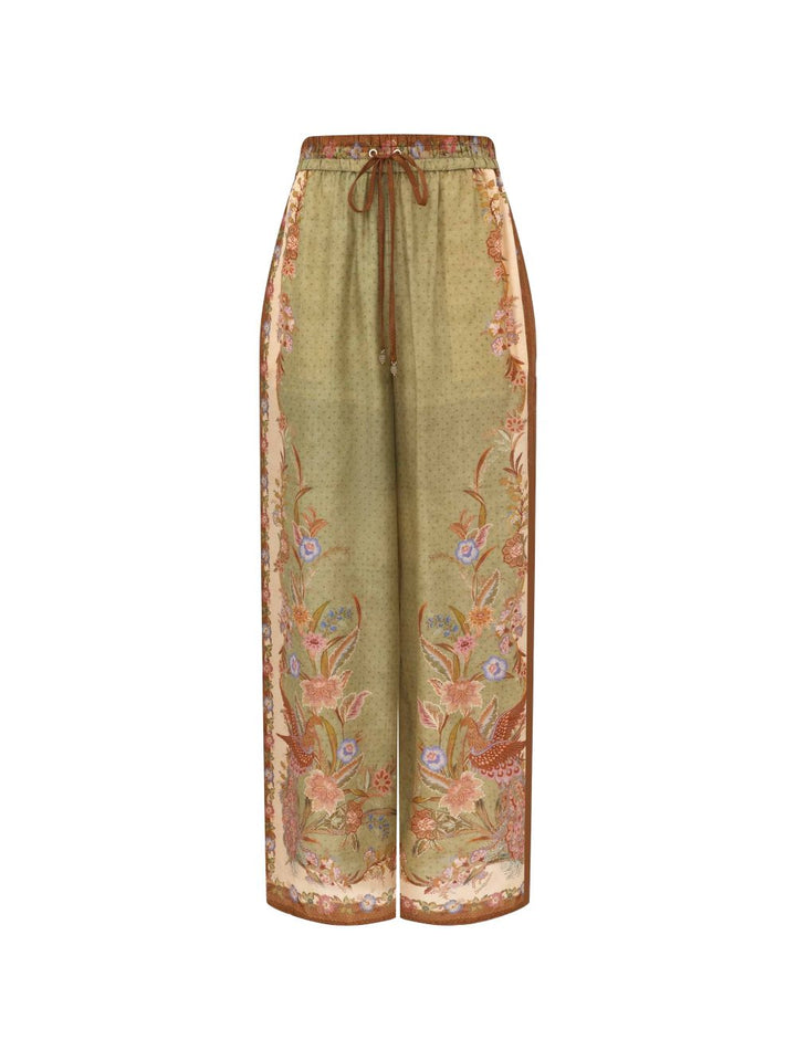 Zimmermann Trousers - BROWN | 15e20f2e320ed035136e894403b25a11057c8f54