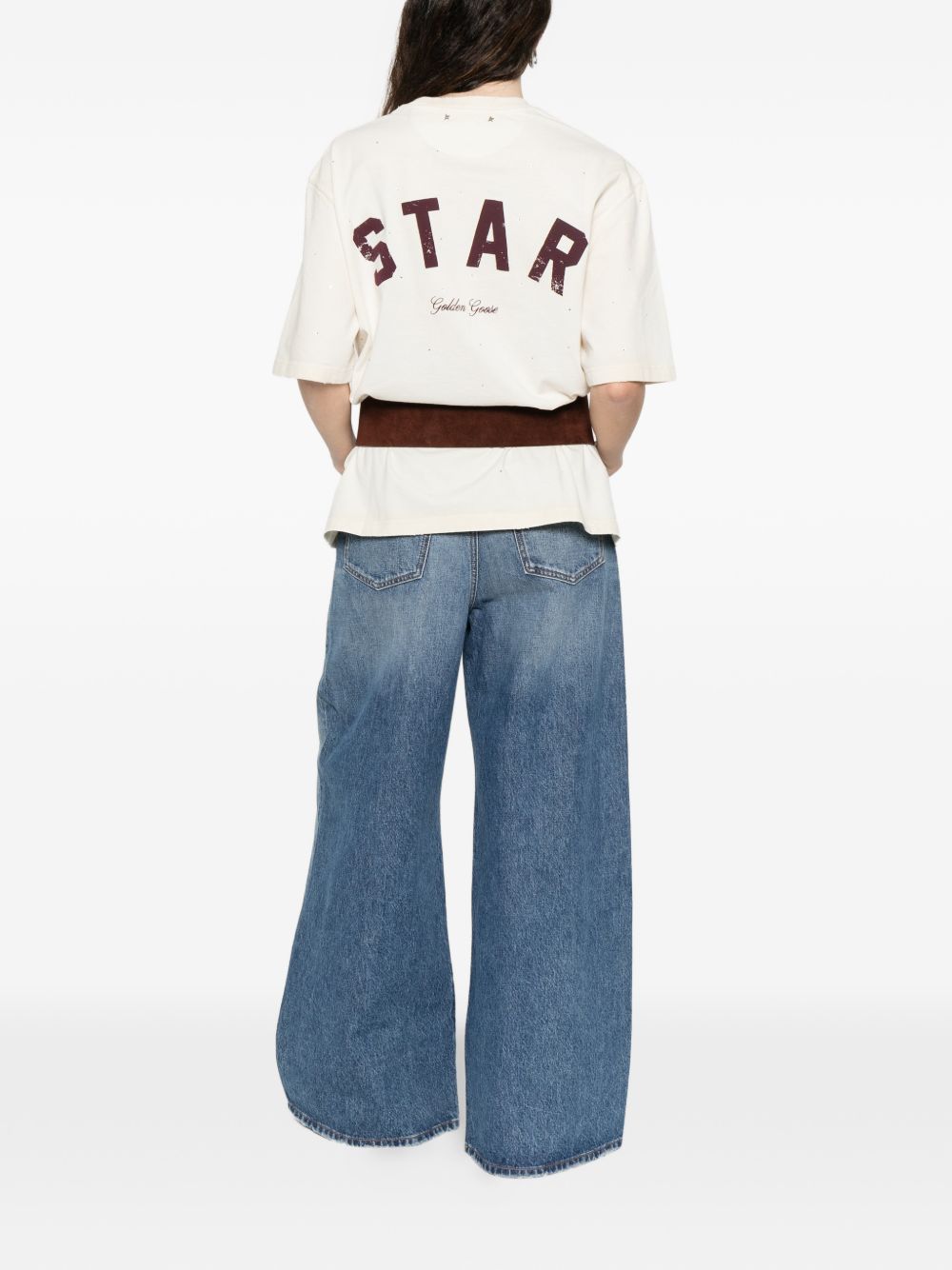 Golden Goose T-shirts and Polos - WHITE | eb136ebaa02aee4fa6f4c8fa058f63ceb4ef093f
