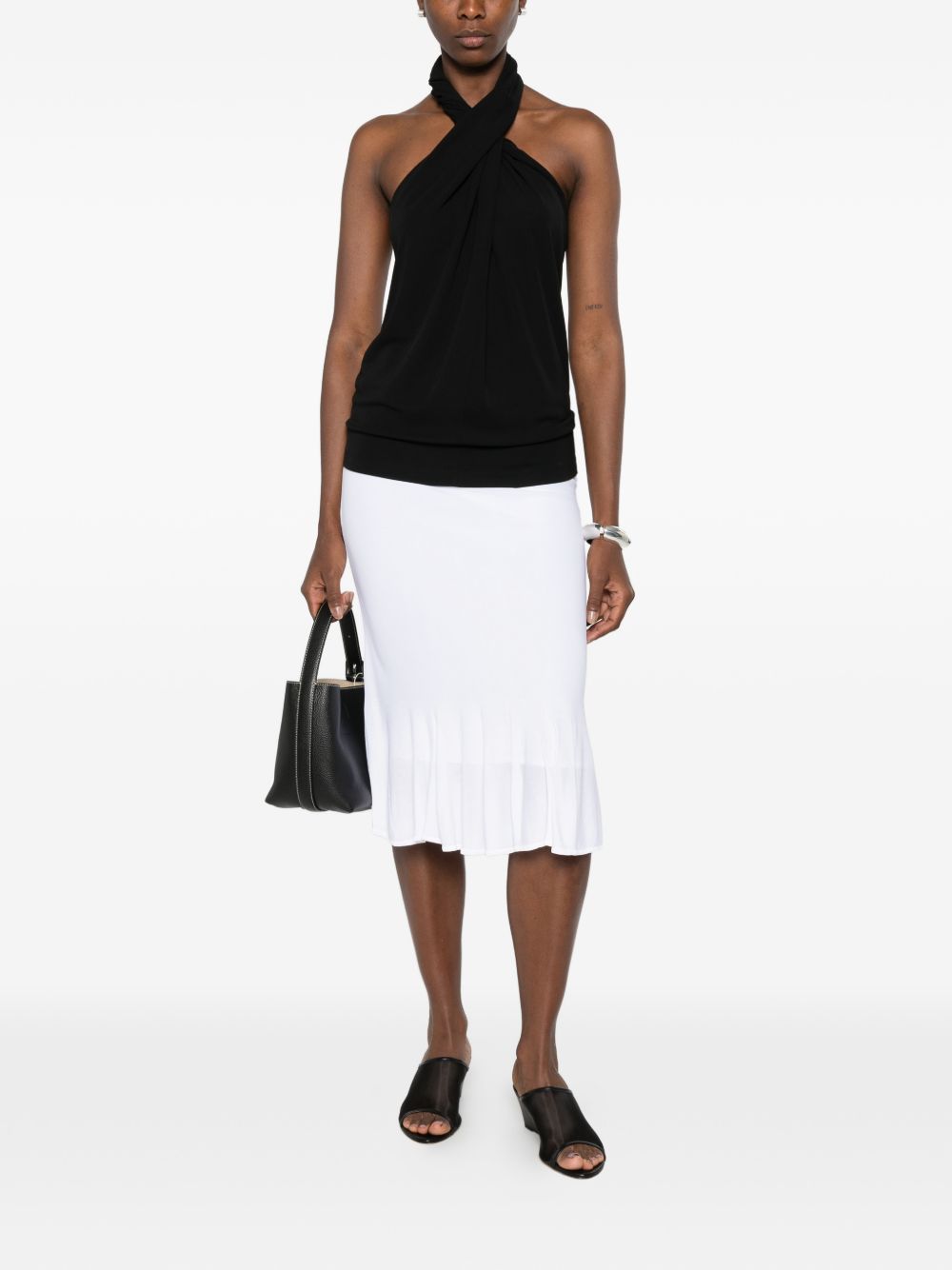 Toteme Pre Skirts - WHITE | 9e1f4a82f61ce96aaa6e5ea6f17d38dc89e28b06