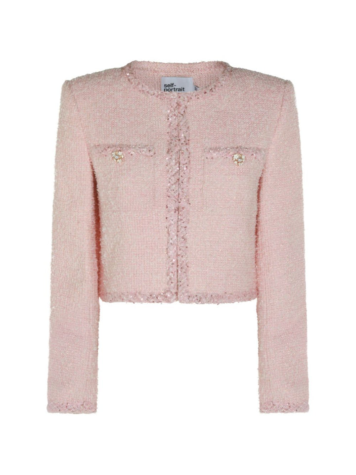 Self-Portrait Jackets - PINK | f2643dd8ef3d145b02e29dfa7471ea65ba05d6de