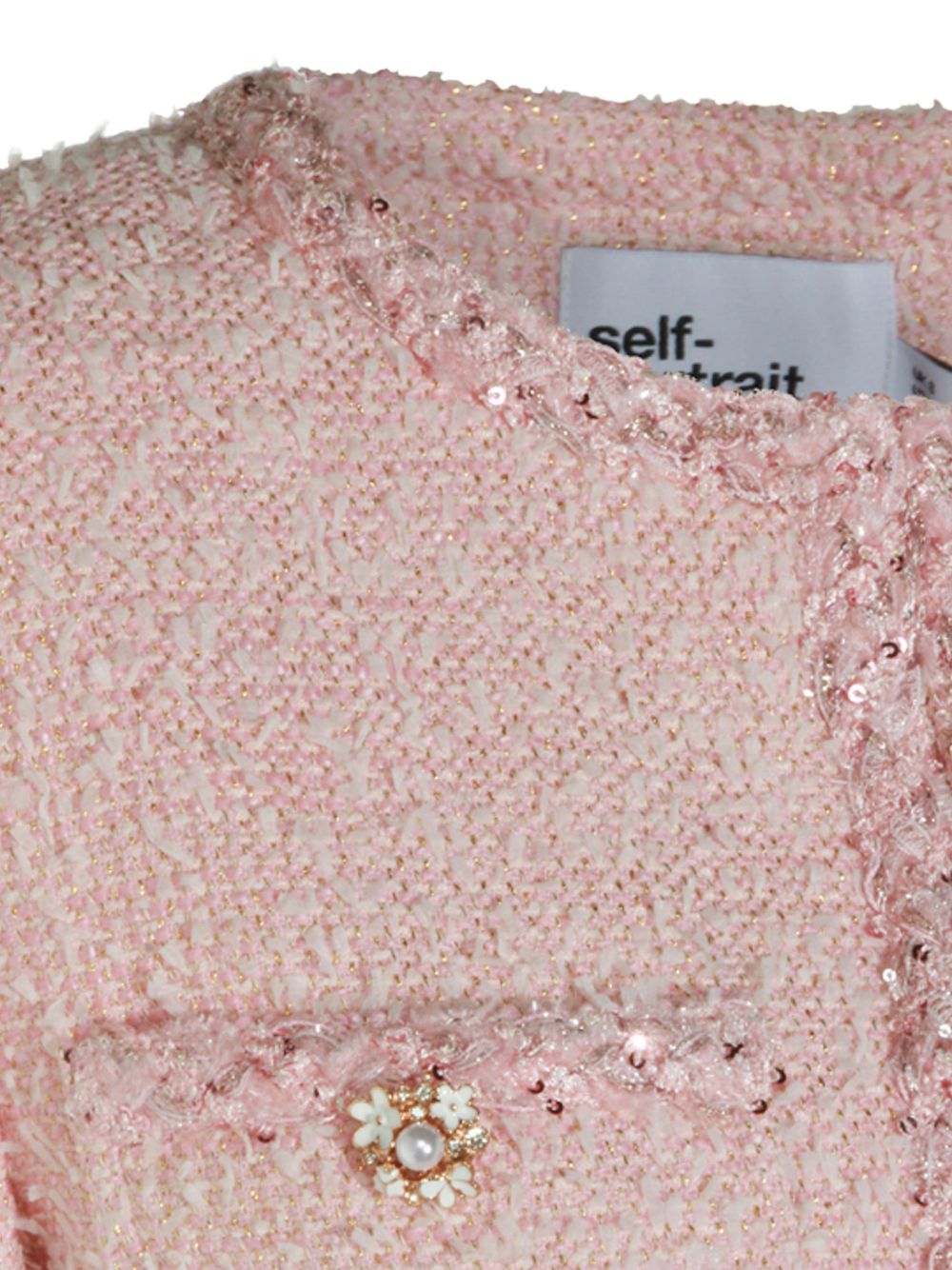 Self-Portrait Jackets - PINK | 57fddbf0aa0c33004e67fd03b04e052d9800e54c