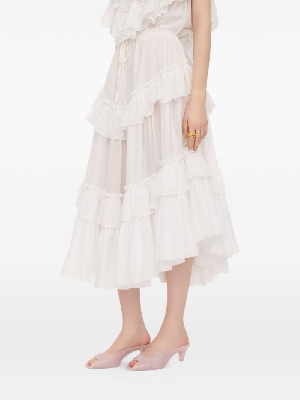 Chloè Skirts - WHITE | 66bcefb824087c33569b304bfdde522616b16e8c