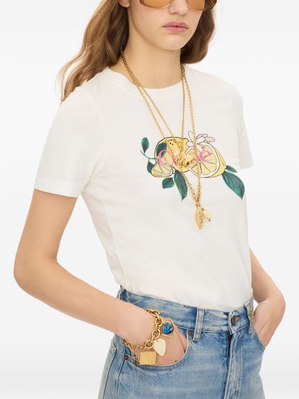 Chloè T-shirts and Polos - WHITE | bba79d6e7862aa44262f1690305ee808665b42b0