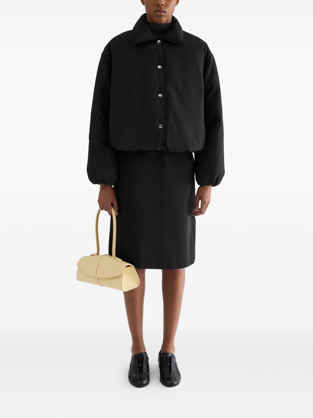 Jil Sander Coats - BLACK | c9aab1f2e3dbc7518124adfaae5218890314f74d