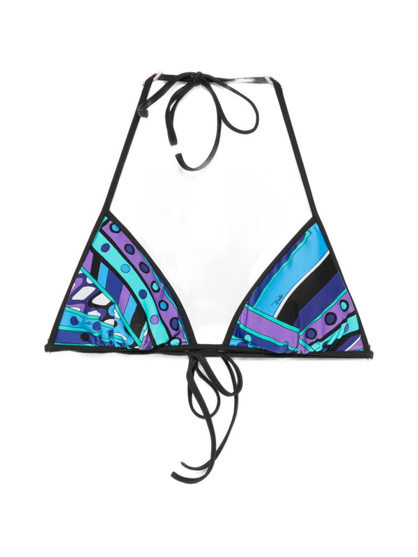 Printed Bikini Top