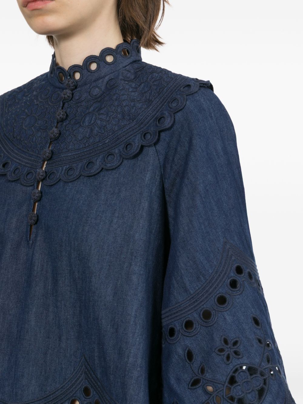 Zimmermann Top - BLUE | 338a17b471430b1cdc774af1d15507d5aa386df9