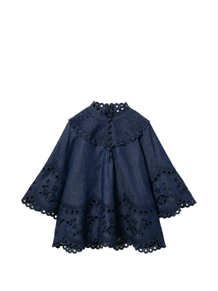 Zimmermann Top - BLUE | 365e33ea0190c8172443f483438064cca025261d