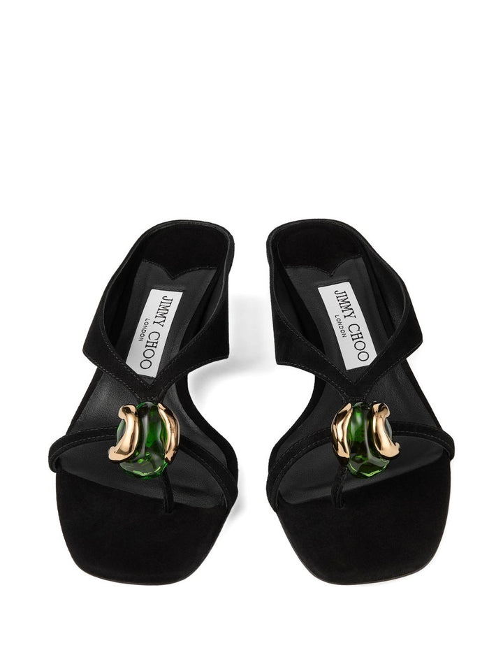Jimmy Choo Sandals - BLACK | 3a74b4d8a255f68a0d038777cf53e2d77149fd36