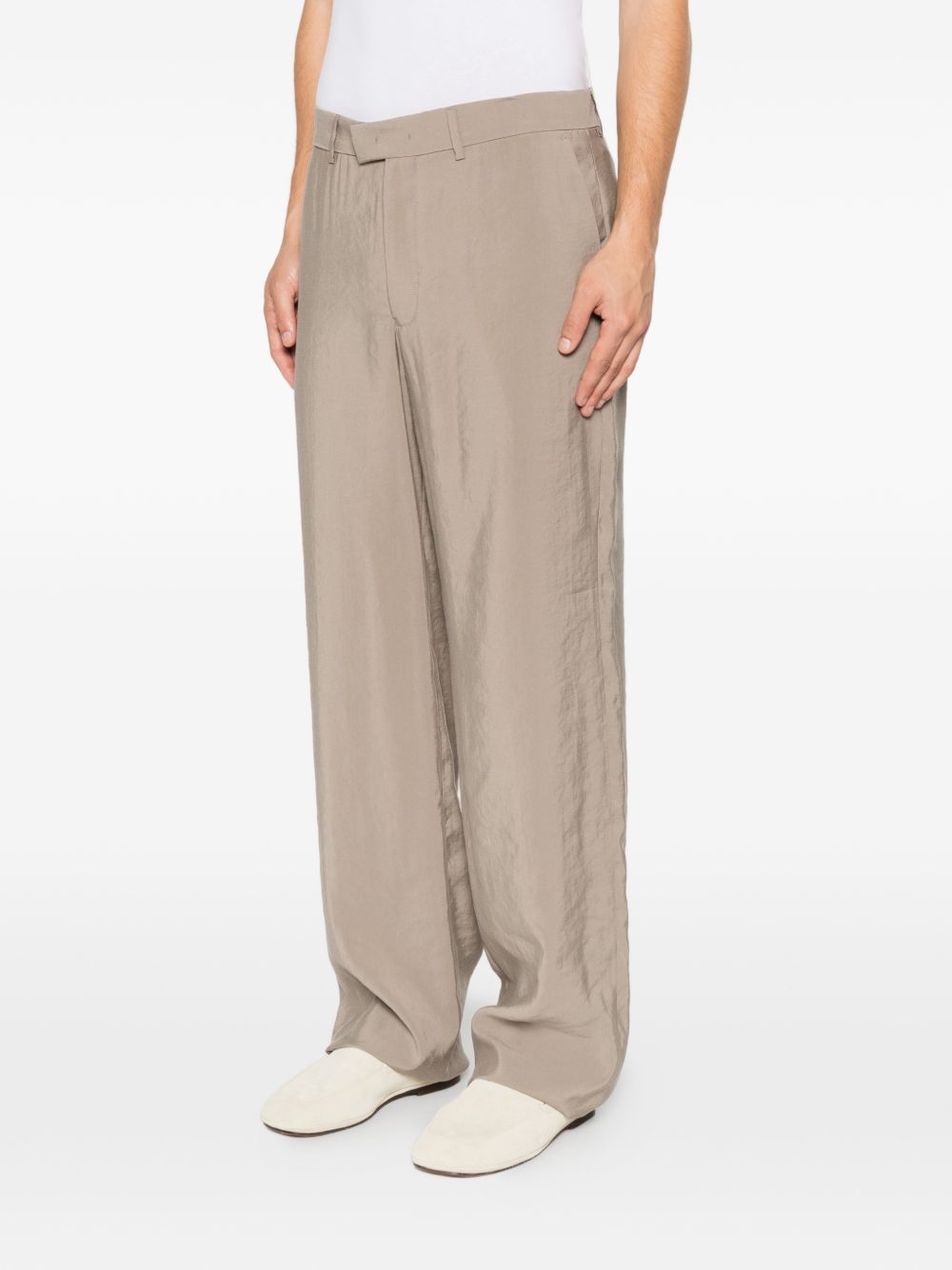 Emporio Armani Capsule Trousers - BROWN | 69cf411258e2cb7cba28e6628614000793320f1c