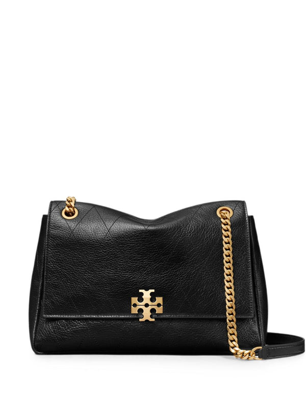 Bolso de hombro Charlie de piel acolchada