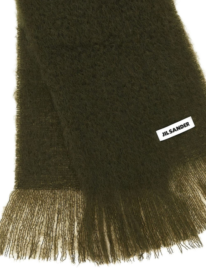 Jil Sander Scarfs - BROWN | 148d4664c02eead7d6d803d98337d7d1b7131800