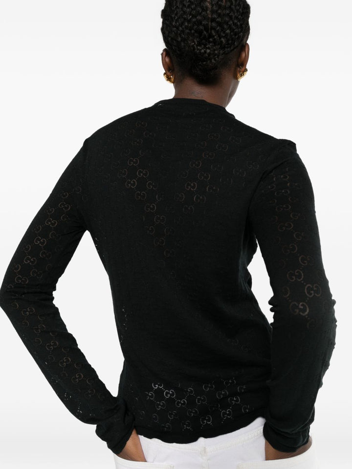 Gucci Sweaters - BLACK | aed96c6a947ec58398f6fefda14d954e0ceac74a
