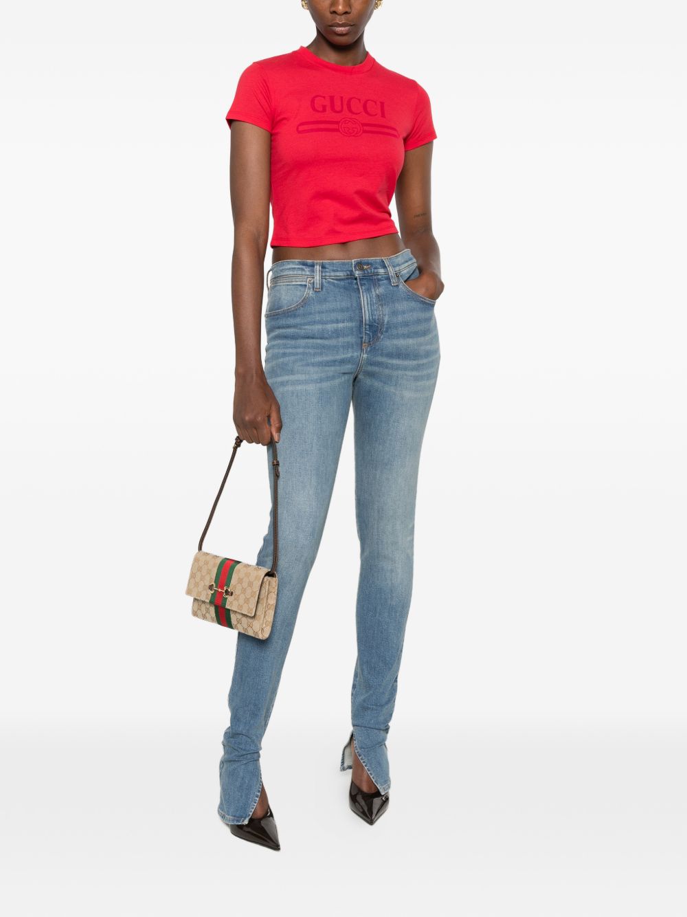 Gucci T-shirts and Polos - RED | 1c36493474d369944beacb345bebbd91e3adc4d5