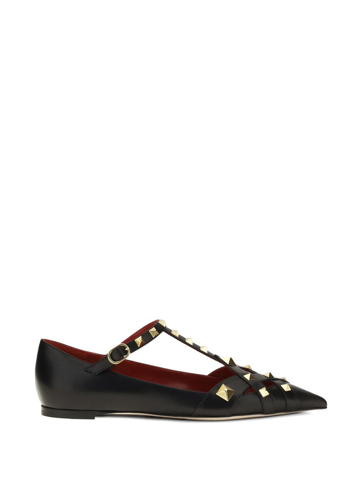 Valentino Garavani Flat shoes - BLACK | b6cb322ba83fe1f29bb04e98877676500806b5f7