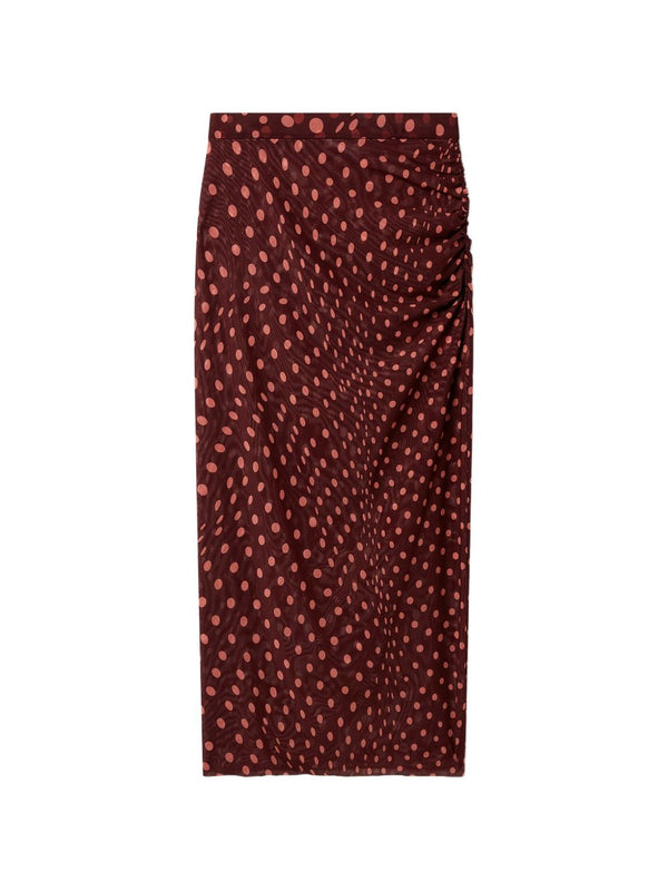 Polka Dot Long Skirt