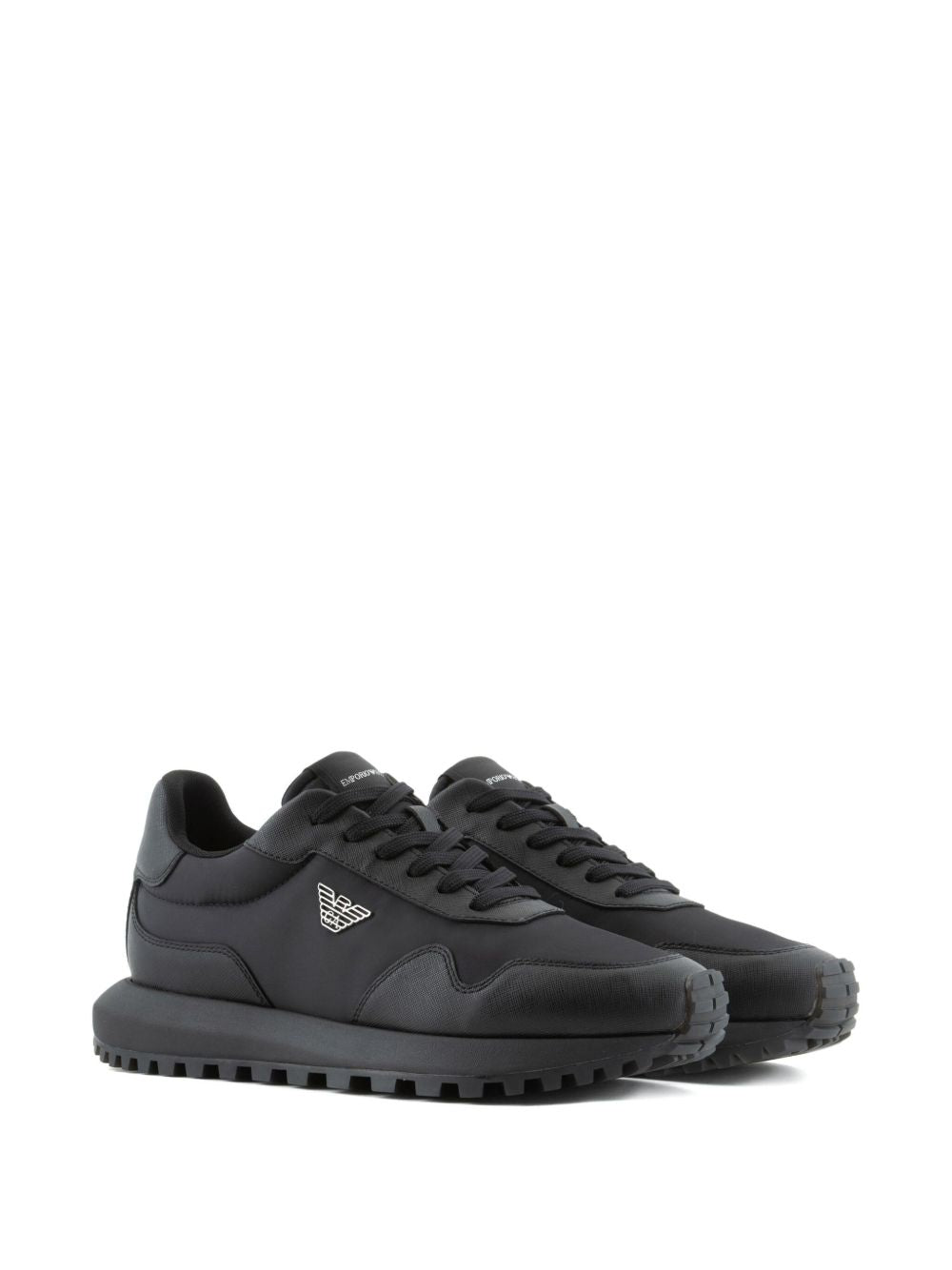 Emporio Armani Sneakers - BLACK | 3ea5fbd689866f119c701d4ad299dd7fe9f31d62