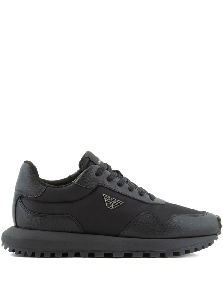 Emporio Armani Sneakers - BLACK | f5a603c48baac08039b38378d407a5e0f7965c26