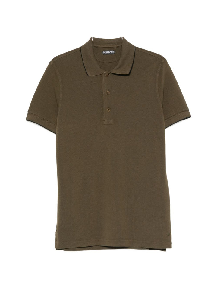 Tom Ford T-shirts and Polos - GREEN | 0e705be6b6a55d74d024659118d264cef1b9d311
