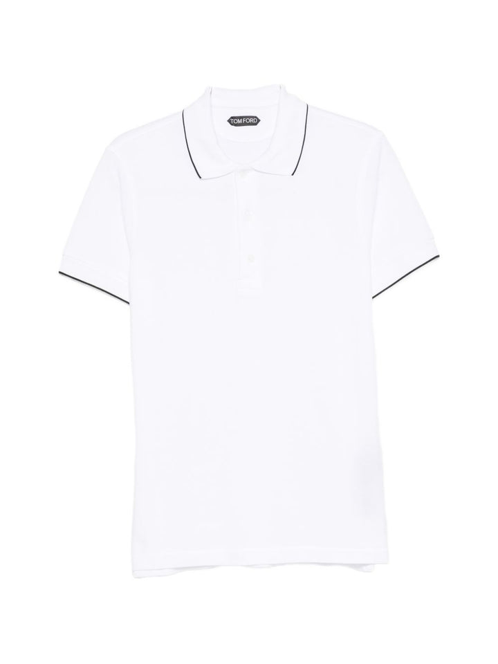 Tom Ford T-shirts and Polos - WHITE | f67b321aadeb09429408c04cac0d23147704b092