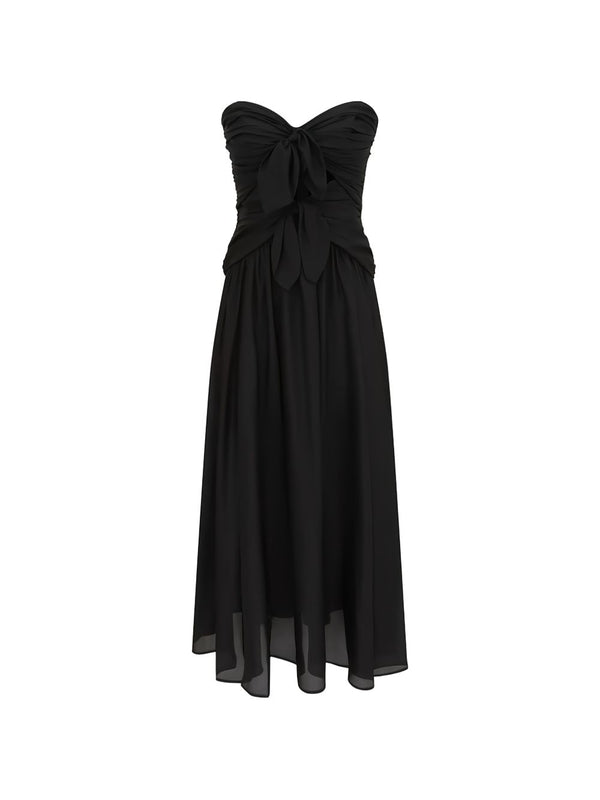 Aster Silk Midi Dress