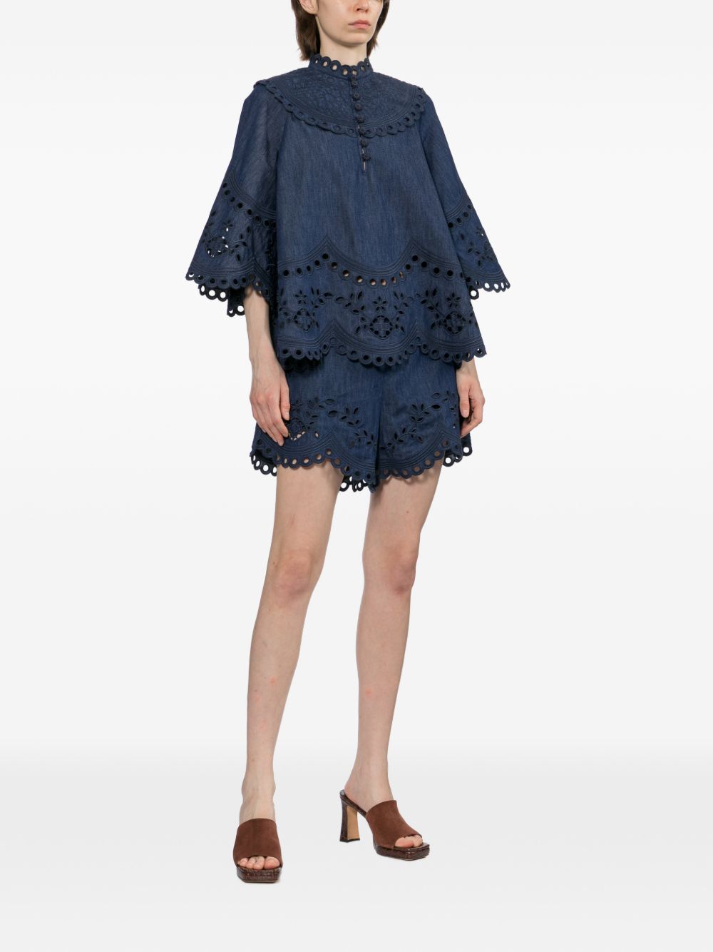 Zimmermann Top - BLUE | 098a3e486b46e2b4aeb68174860c488d28b5a109