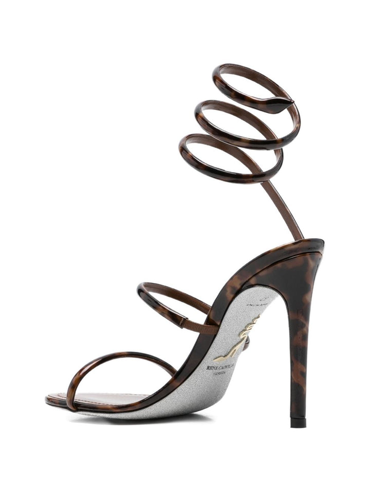 Rene' Caovilla Sandals - BROWN | 2ee5a0a3cc0c5a51f7b278f02baaea70940b34c0