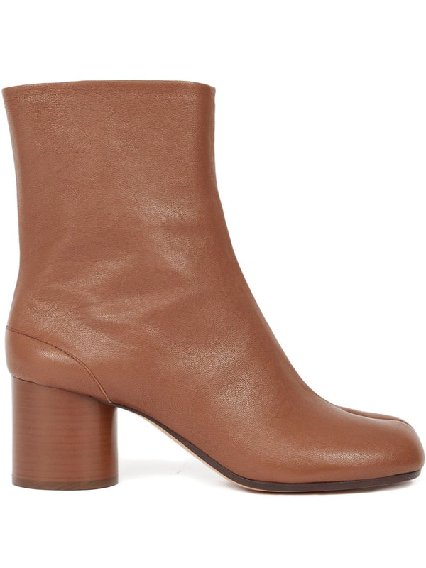 Tabi Leather Ankle Boots